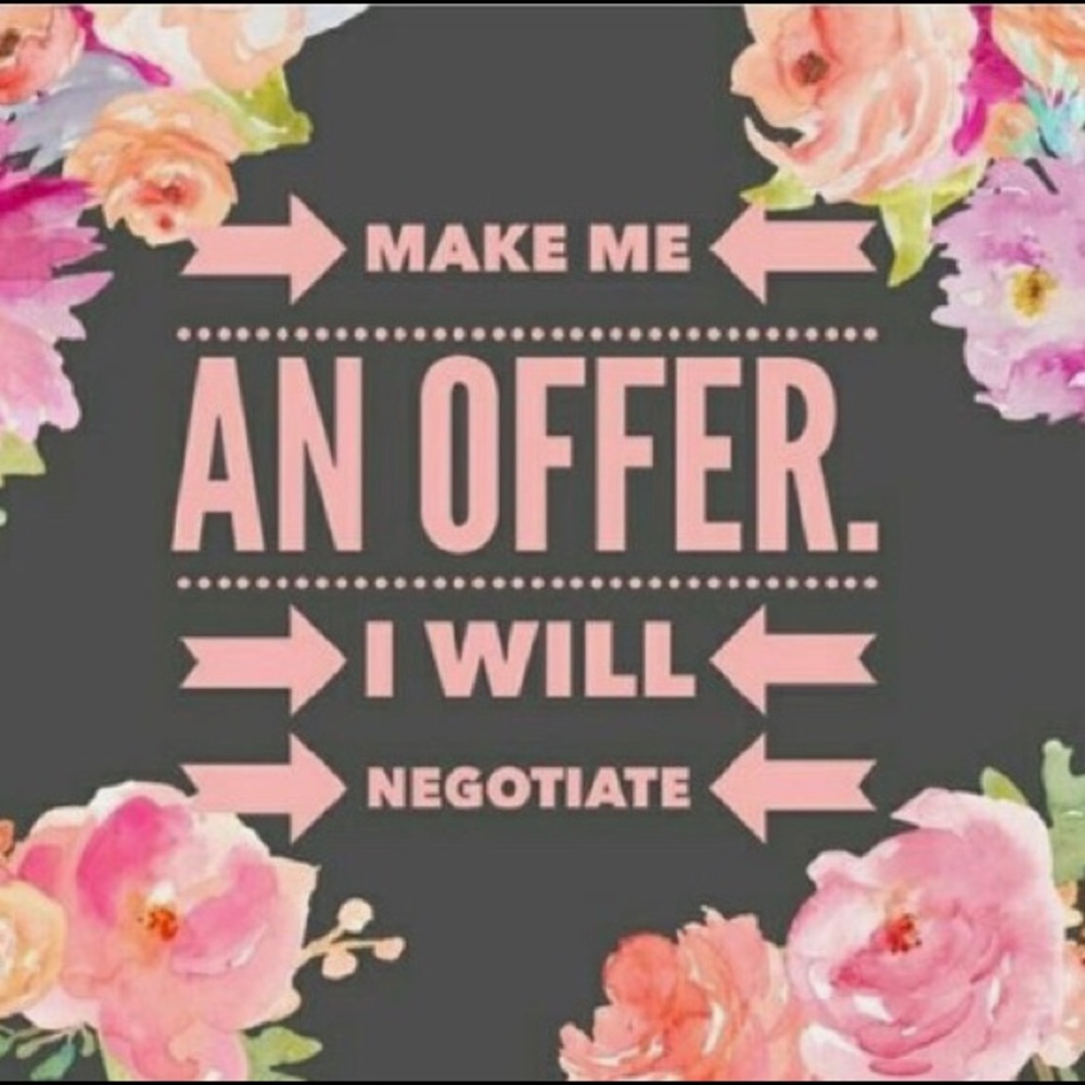 😊 Make me an offer!